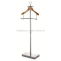 Stand de suporte de vestuário de hotel Stand de suporte de vestuário de metal
